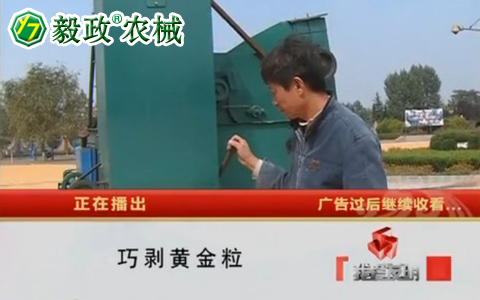 中央電視臺10套《我愛發(fā)明》之“巧剝黃金?！蹦ЯΠl(fā)明秀